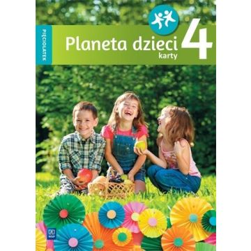 Planeta dzieci. Pięciolatek. Karty pracy cz.4 WSiP