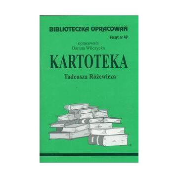 Biblioteczka opracowań nr 049 Kartoteka