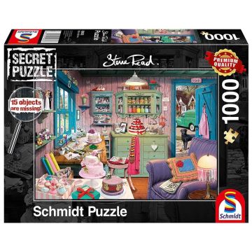 Puzzle PQ 1000 (Secret Puzzle) Pokój babci G3
