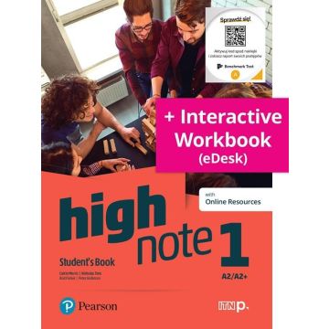 High Note 1 SB MyEnglishLab + kod + Benchmark