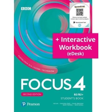 Focus 4 2ed SB kod +ebook+MyEnglish + Benchmark