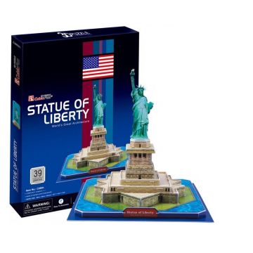 Puzzle 3D Statua Wolności