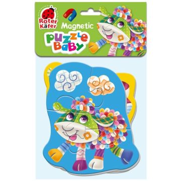 Miękkie magnetyczne puzzle Owca i Świnka