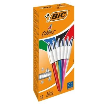 Długopis 4 Colours Shine (12szt) BIC