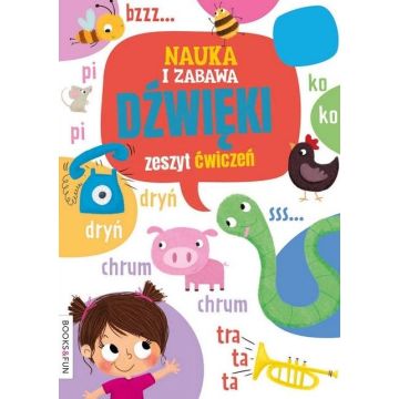 Nauka i zabawa. Dzwięki. Zeszyt ćwiczeń