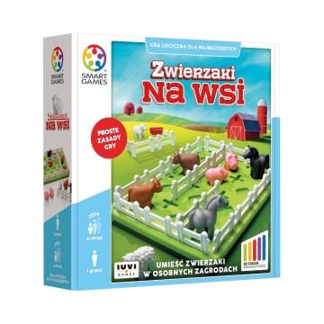 Smart Games Zwierzaki Na Wsi (PL) IUVI Games