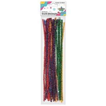 Druciki metalizowane 0,4x30cm 40szt