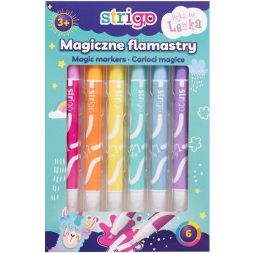 Flamastry magiczne Lenka 6szt STRIGO