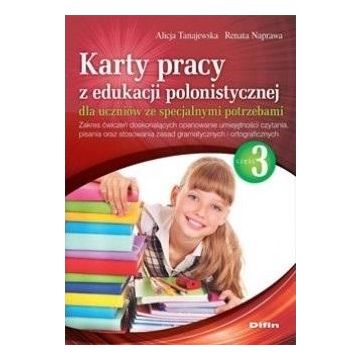 Karty pracy z edukacji polonistycznej cz.3