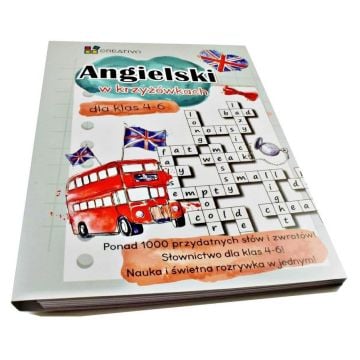 Angielski w krzyżówkach dla klas 4-6 CREATIVO