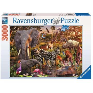 Puzzle 3000 Zwierzęta Afryki