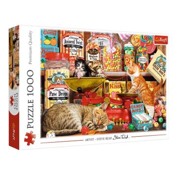 Puzzle 1000 Kocie słodkości TREFL