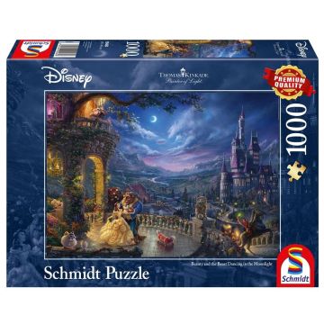 Puzzle PQ 1000 Piękna i Bestia (Disney) G3