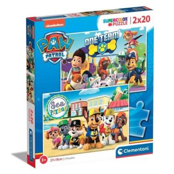 Puzzle 2x20 Super Kolor Psi Patrol