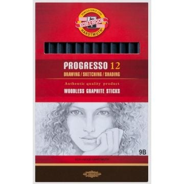 Olówek Progresso 9B (12szt)