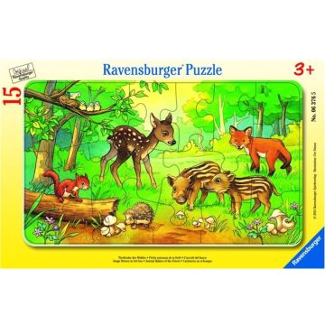 Puzzle 15 Leśne zwierzęta