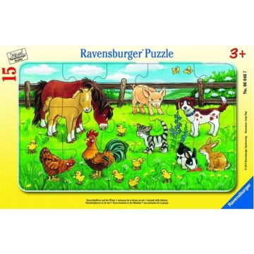 Puzzle 15 Zwierzęta domowe