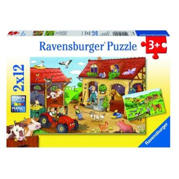 Puzzle 2x12 Życie na wsi