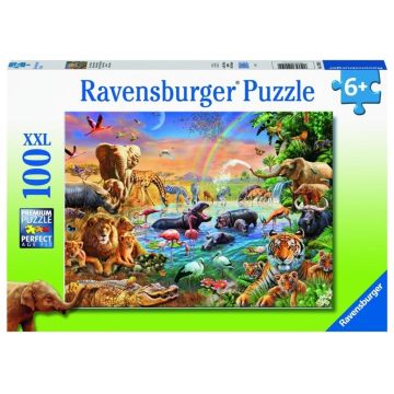 Puzzle 100 Studnia w dżungli XXL