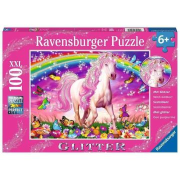 Puzzle XXL 100 Brokatowy koń