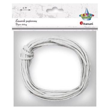 Sznurek papierowy 3.5mmx5m szary