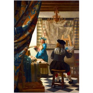 Puzzle 1000 Alegoria malarstwa, Johannes Vermeer