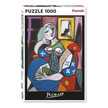 Puzzle 1000 - Picasso, Kobieta z Książką PIATNIK