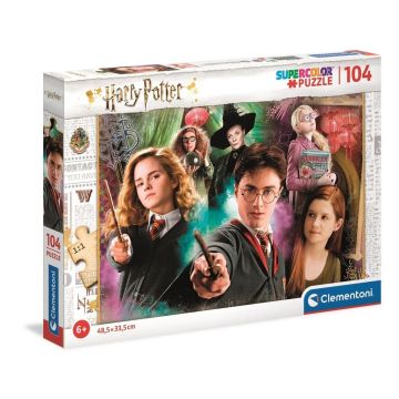 Puzzle 104 Super Kolor Harry Potter