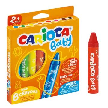 Kredki Baby 8 kolorów CARIOCA