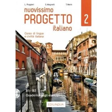 Progetto italiano Nuovissimo 2 ćw. + 2 CD B1-B2