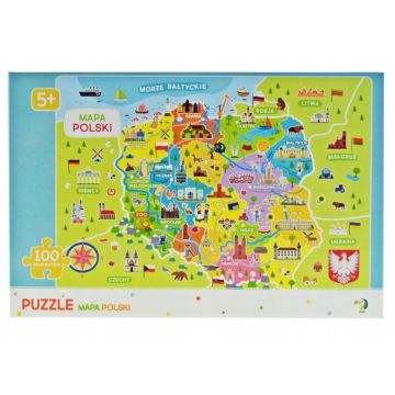 Puzzle Mapa Polski