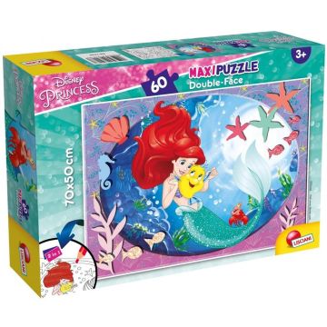 Puzzle dwustronne Supermaxi 60 Mała Syrenka