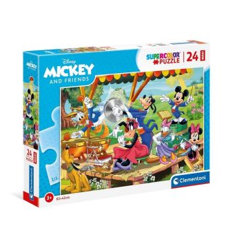 Puzzle 24 Maxi Super Kolor Mickey & Friends