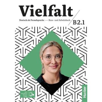 Vielfalt B2.1 Kurs und Arbeitsbuch + App HUEBER