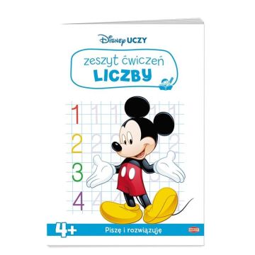 Disney Uczy. Zeszyt ćwiczeń. Liczby