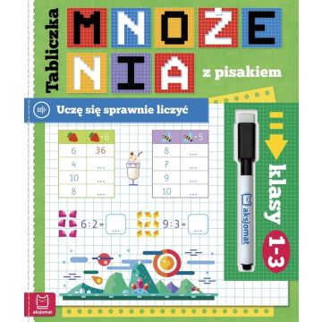 Tabliczka mnożenia z pisakiem