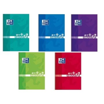 Brulion A5/80K kratka Geografia (5szt) OXFORD