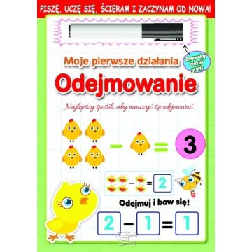 Moje pierwsze działania. Odejmowanie