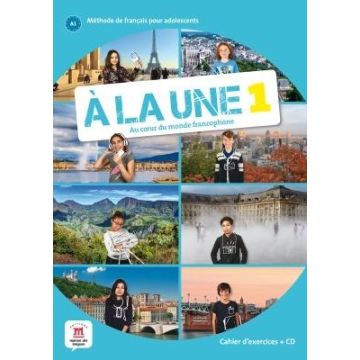 A la une 1 zeszyt ćwiczeń + CD LEKTORKLETT
