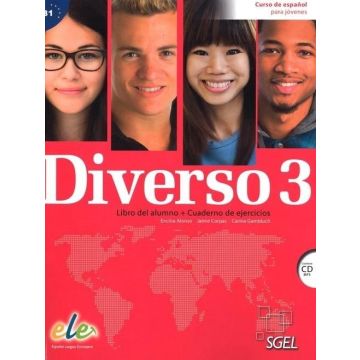 Diverso 3 Podręcznik + ćwiczenia + CD