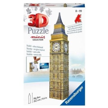 Puzzle 3D 54 Mini budynki: Big Ben
