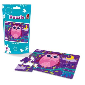 Puzzle edukacyjne - Sowa