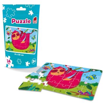 Puzzle edukacyjne - Leniwiec