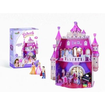 Puzzle 3D Princess birthday party