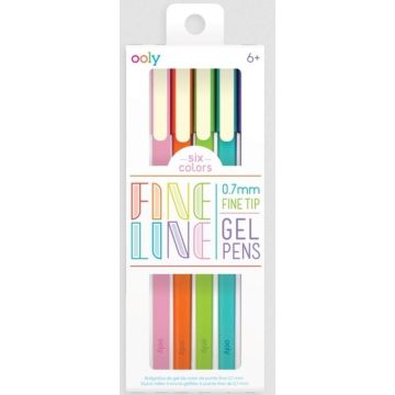 Długopisy żelowe Fine Line 6szt