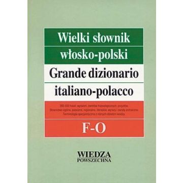 Wielki słownik włosko-polski T.2 F-O
