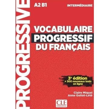 Vocabulaire progressif intermediare livre A2-B1+CD