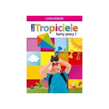 Nowi Tropiciele Czterolatek. Karty pracy cz.1 WSIP