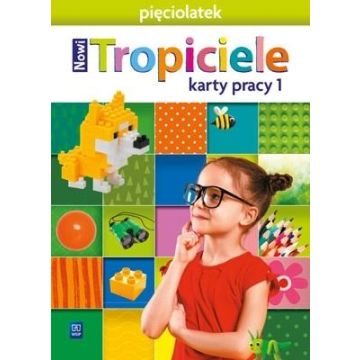 Nowi Tropiciele Pięciolatek. Karty pracy cz.1 WSIP