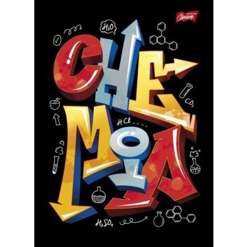 Zeszyt A5/60K kratka Chemia ze ściągą (10szt)